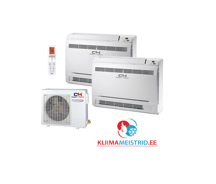 Õhksoojuspump Cooper&Hunter 2 põrandasiseosaga seade, 13.5 kW