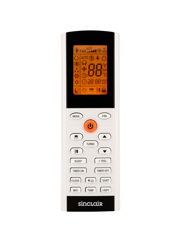 Õhksoojuspump Sinclair TERREL must 3,5/3,8 kW - kuni 50m2 alale - Image 5