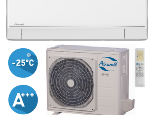 Õhksoojuspump AIRWELL HDHC-025N-09M25/ YDAC-025N-09M22 tõhus küte kuni -25°C