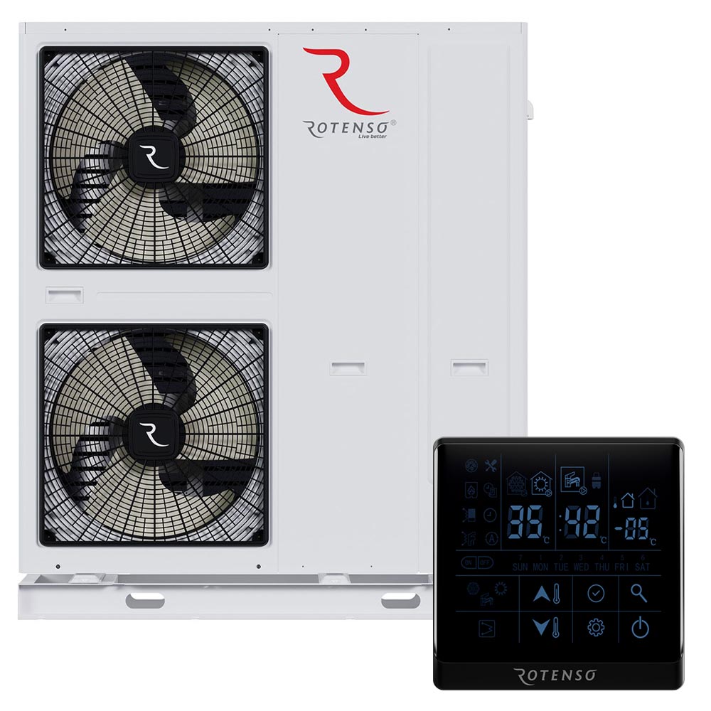 Õhk-vesi soojuspump Rotenso Windmi Monoblock 12KW